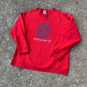 Vintage GUESS crewneck Small